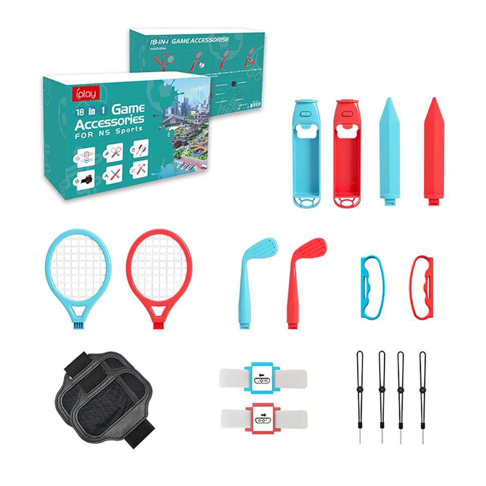 Party Games Switch 1 - 18 in 1 Accessories Kit for