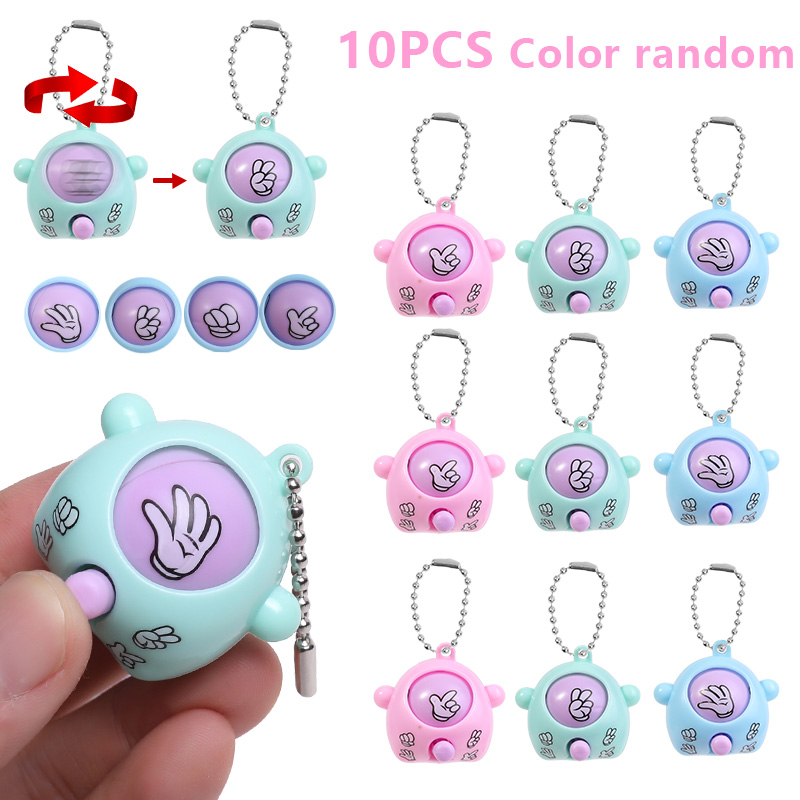 Party Games Egg - 10pcs Mini Rock Paper Scissors Egg