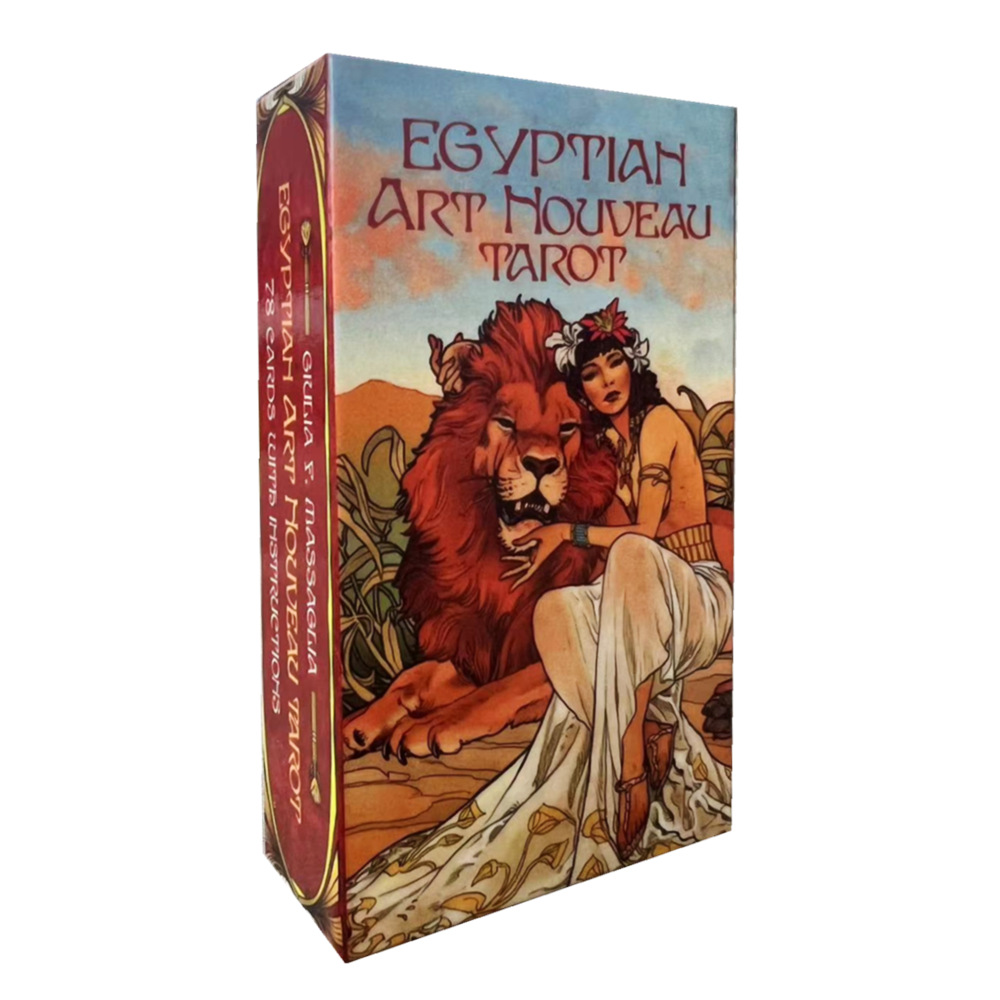Party Games Meaning - Egyptian Art Nouveau Tarot cards oracle