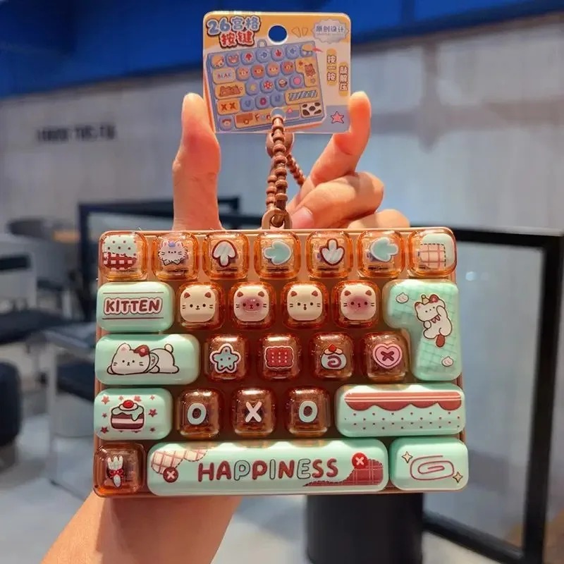 26Grid Keycap /;Clicker Anti S - Party Games Switch ulasan dan harga