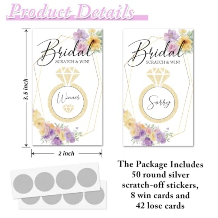 Golden Ring Bridal Shower Scra - Party Games Bridal Shower ulasan dan harga