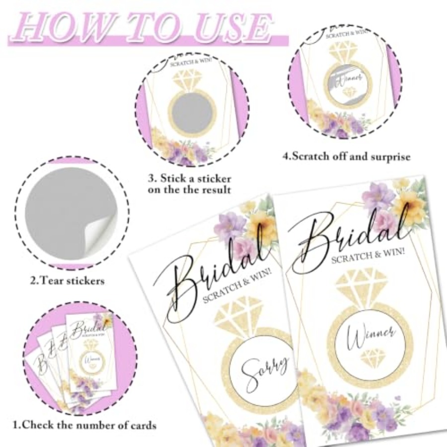 Golden Ring Bridal Shower Scra - Party Games Bridal Shower ulasan dan harga