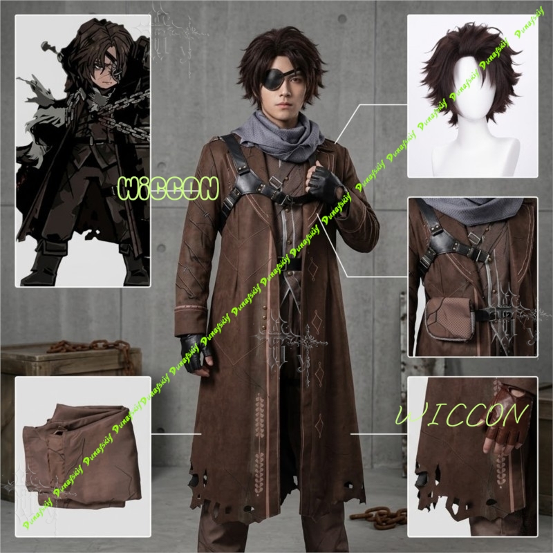 Vox Cosplay Costume Wig Limbus - Party Games Company ulasan dan harga