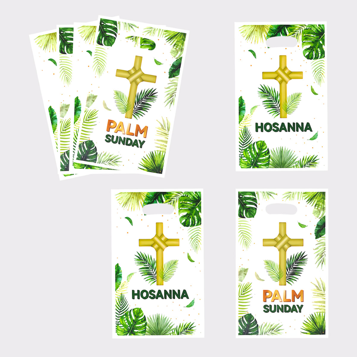 20Pcs/40Pcs Green Gift Bags wi - Party Games At Christmas ulasan dan harga