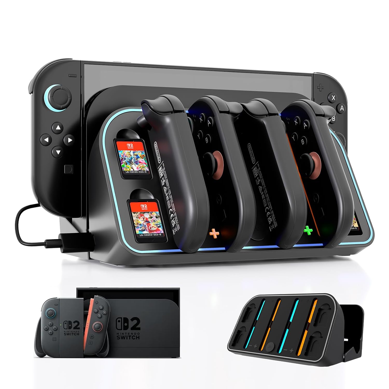 Wall Mount Charging Dock for N - Party Games Nintendo ulasan dan harga