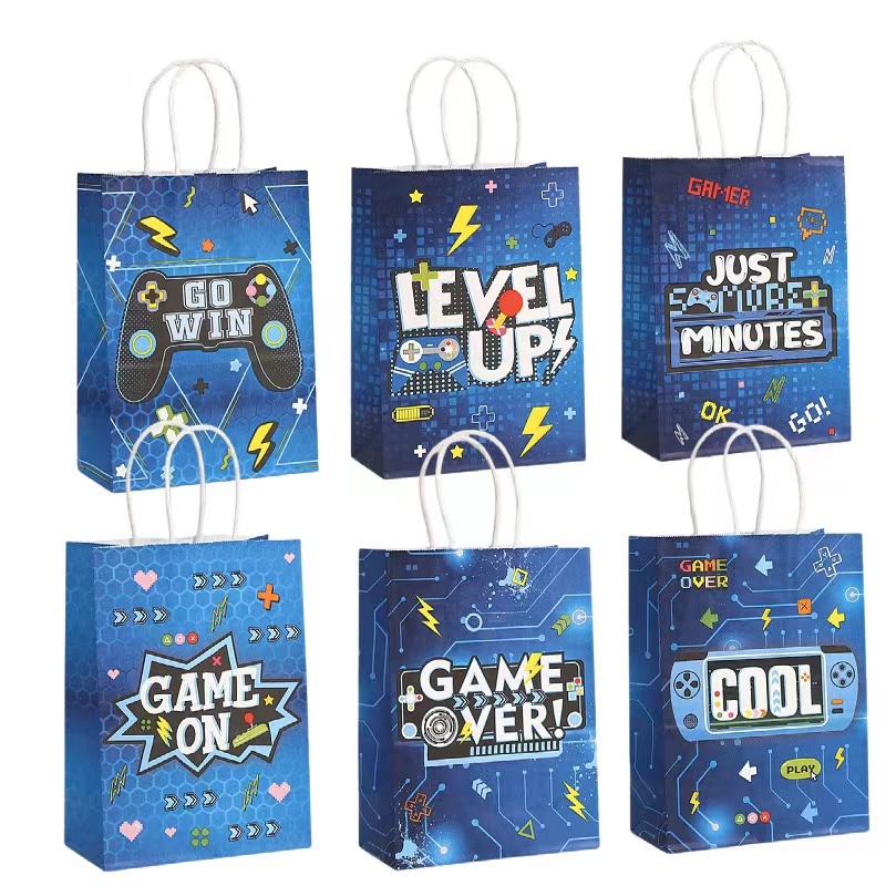 6/24Pcs Video Game on Theme Pa - Party Games Adult Birthday ulasan dan harga