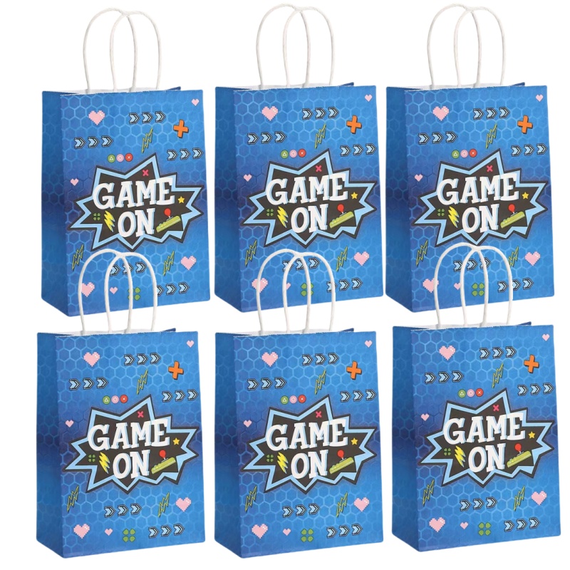 6/24Pcs Video Game on Theme Pa - Party Games Adult Birthday ulasan dan harga