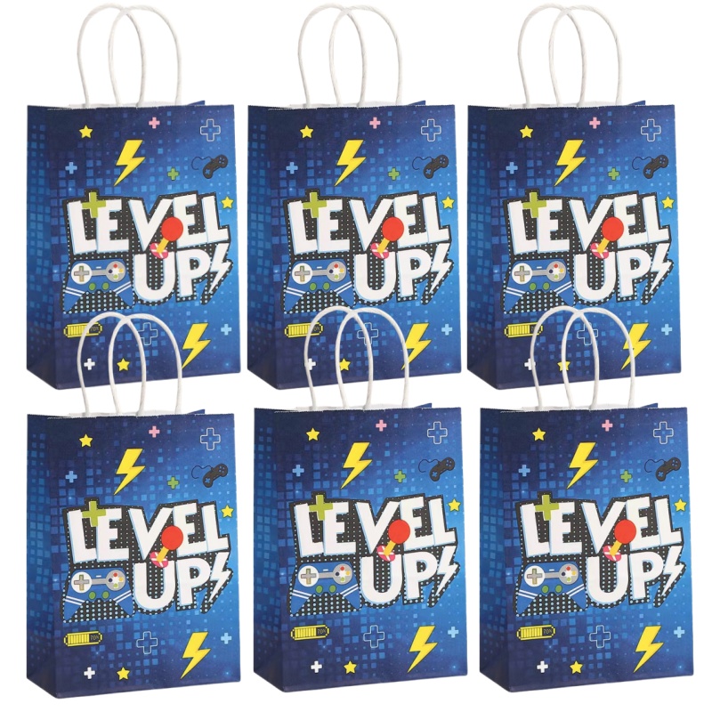 6/24Pcs Video Game on Theme Pa - Party Games Adult Birthday ulasan dan harga