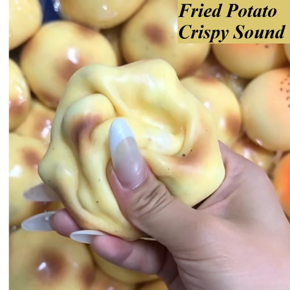 Fried Potato Shaped Squishy To - Party Games Ideas ulasan dan harga
