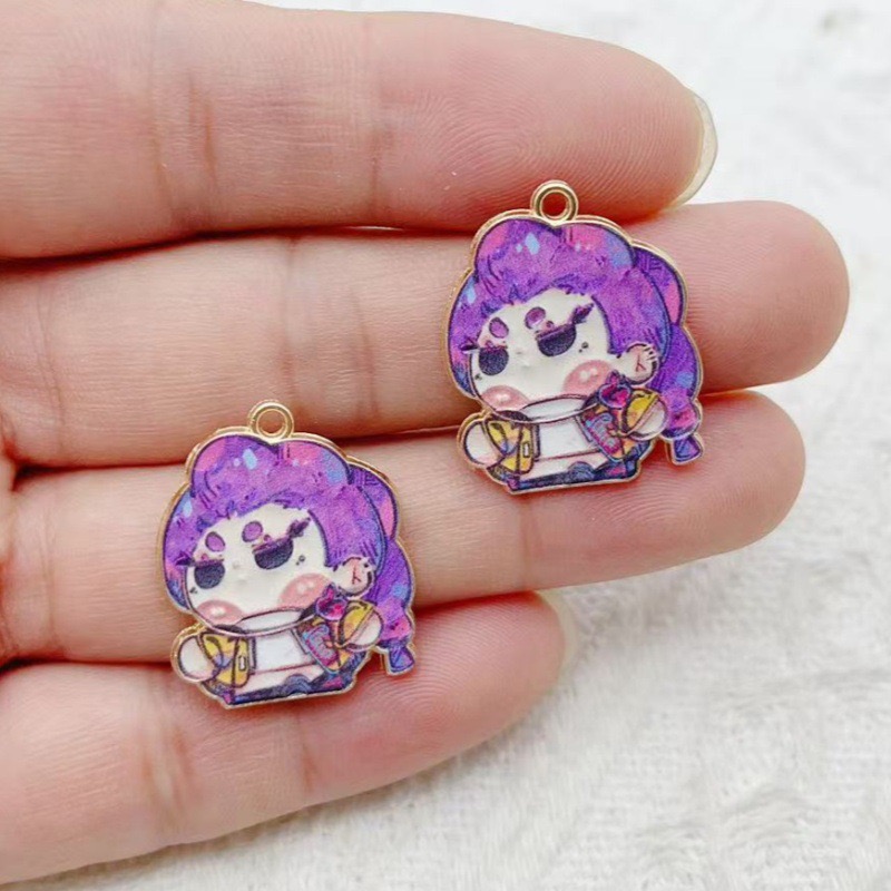 10pcs Cartoon Anime Pendant Oi - Party Games Ideas ulasan dan harga
