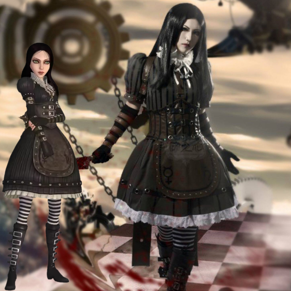 Alice Liddell Cosplay Costume  - Party Games Steam Free ulasan dan harga