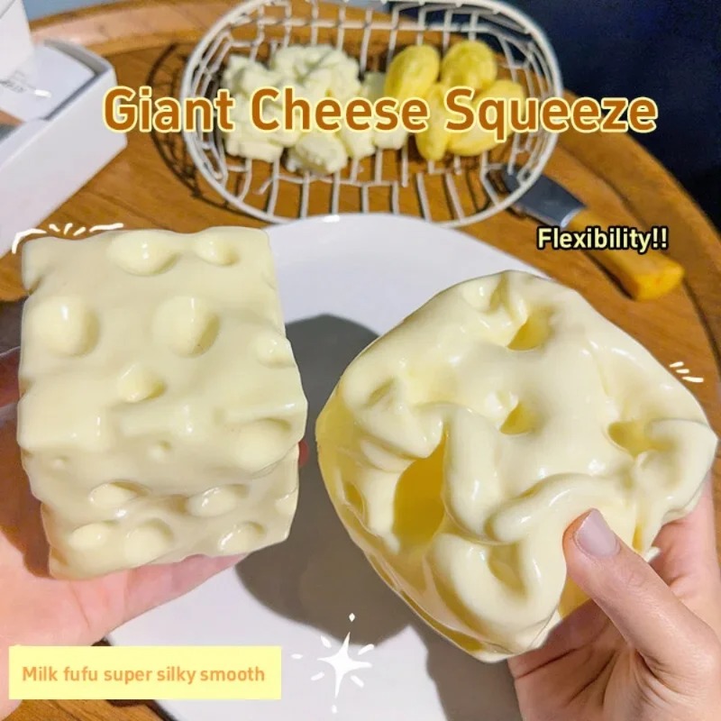 Taba Squishy Cheese Cube Stres - Party Games Ideas ulasan dan harga