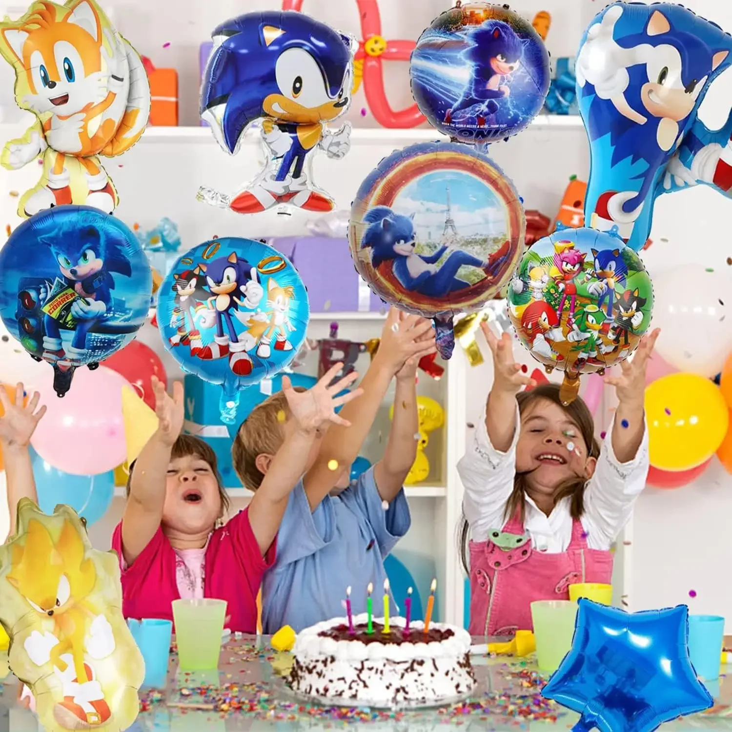 Cartoon Blue Flashing the Hedg - Party Games Adult Birthday ulasan dan harga