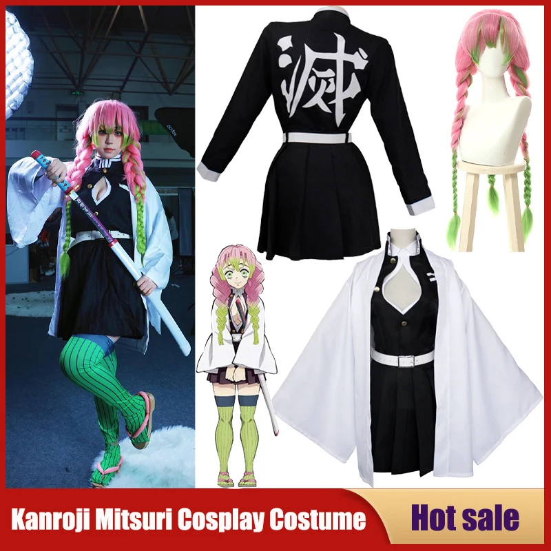 Anime Kanroji Mitsuri Cosplay  - Party Games Kids And Adults ulasan dan harga