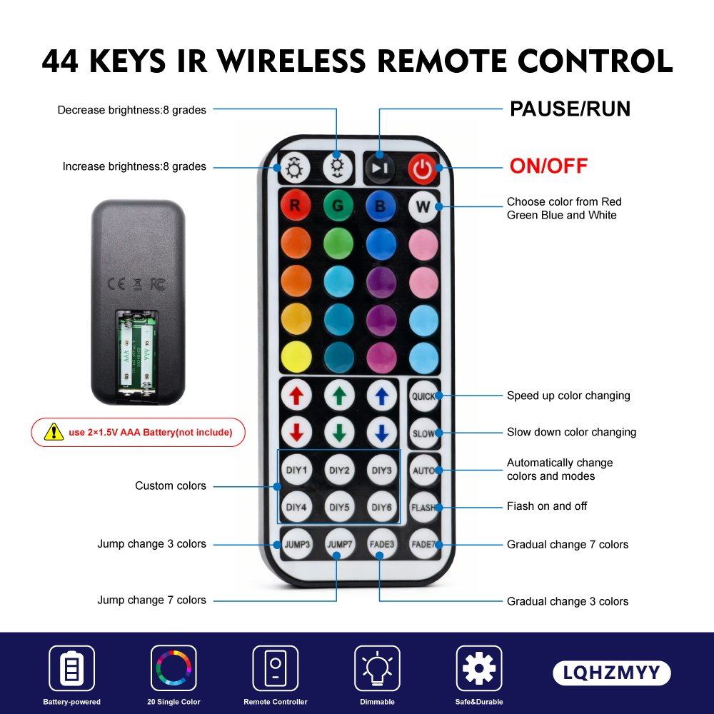 1 Roll of Color-Changing Rgb F - Party Games Switch 1 ulasan dan harga