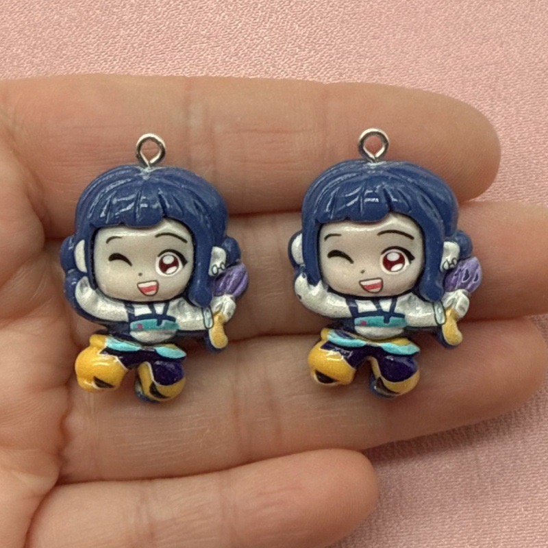 10pcs resin cartoon pendant, D - Party Games Ideas ulasan dan harga