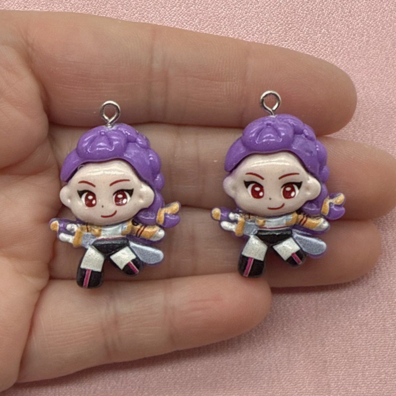10pcs resin cartoon pendant, D - Party Games Ideas ulasan dan harga