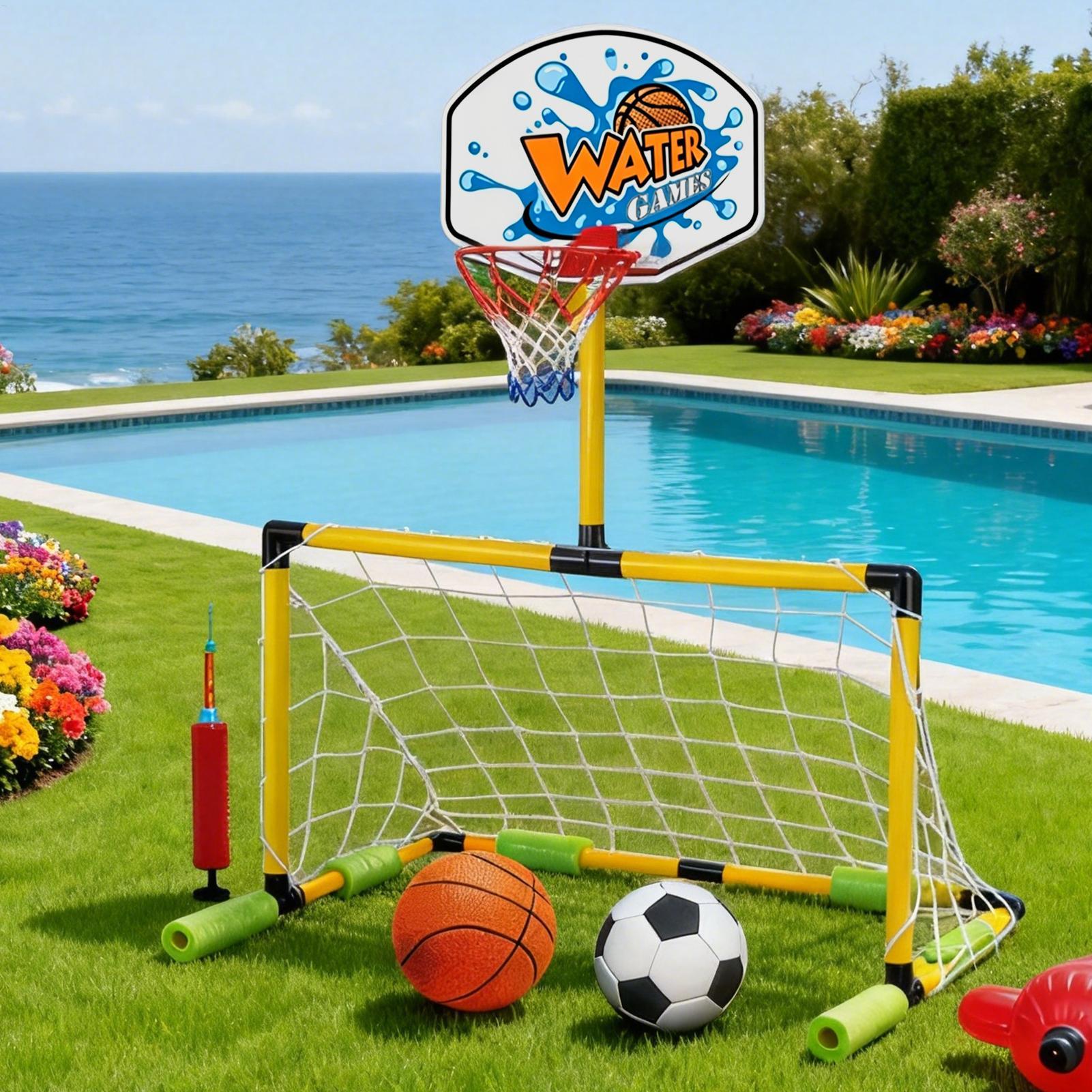 Pool Basketball Hoop 2-in-1 So - Party Games Kids And Adults ulasan dan harga