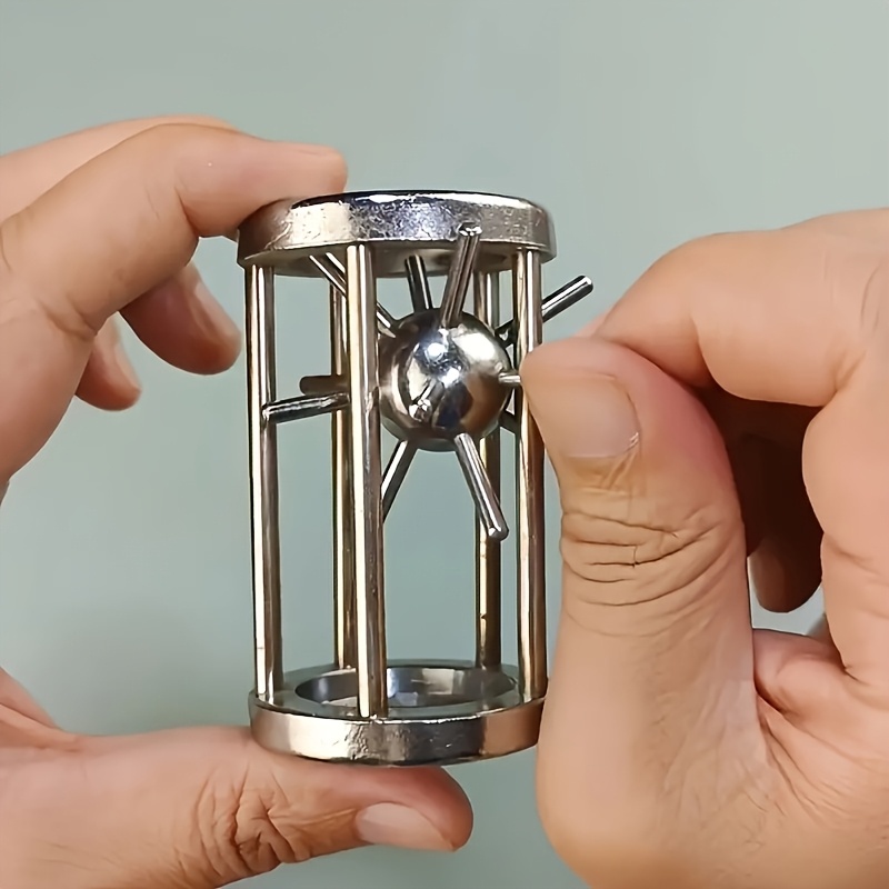 Stainless Steel Cage Challenge - Party Games Adult Birthday ulasan dan harga