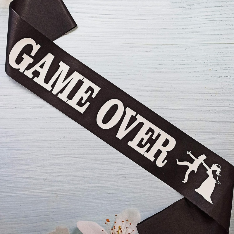 Game Over Bachelor Party Groom - Party Games Bridal Shower ulasan dan harga