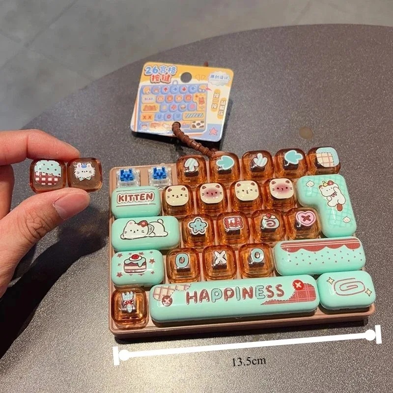 In Stock /;26Grid Keycap Click - Party Games Switch ulasan dan harga