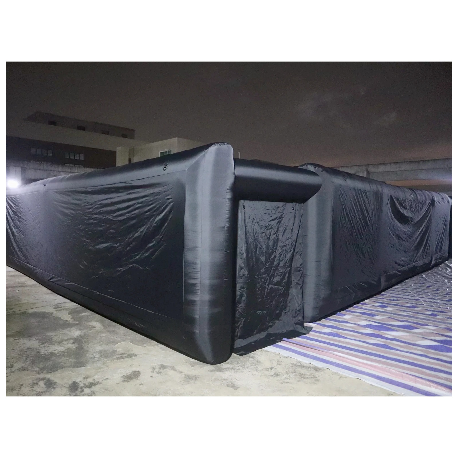 Large Plain Black Inflatable M - Party Games Kids And Adults ulasan dan harga