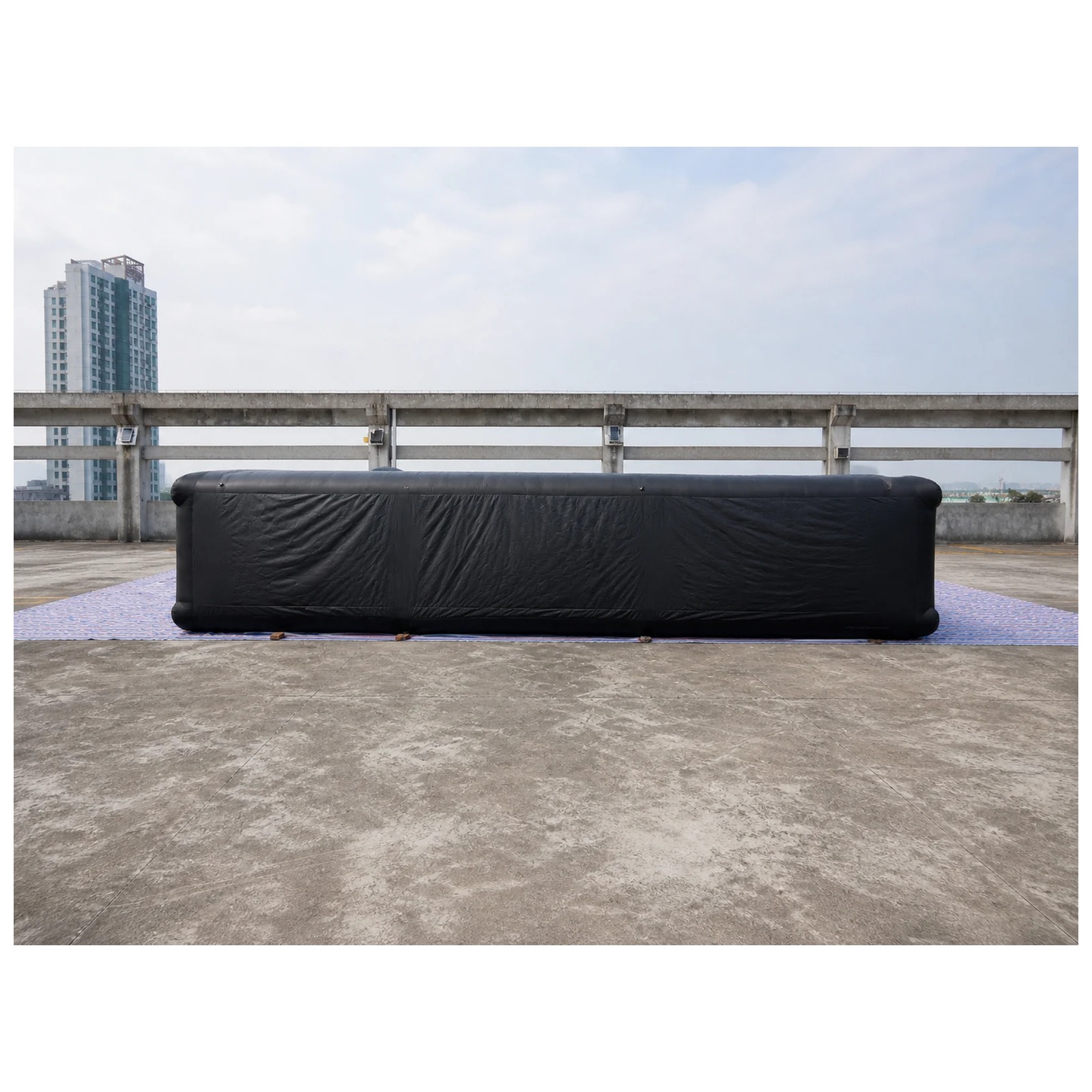 Large Plain Black Inflatable M - Party Games Kids And Adults ulasan dan harga