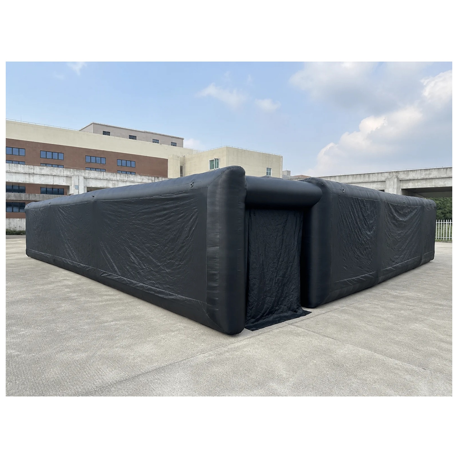 Large Plain Black Inflatable M - Party Games Kids And Adults ulasan dan harga