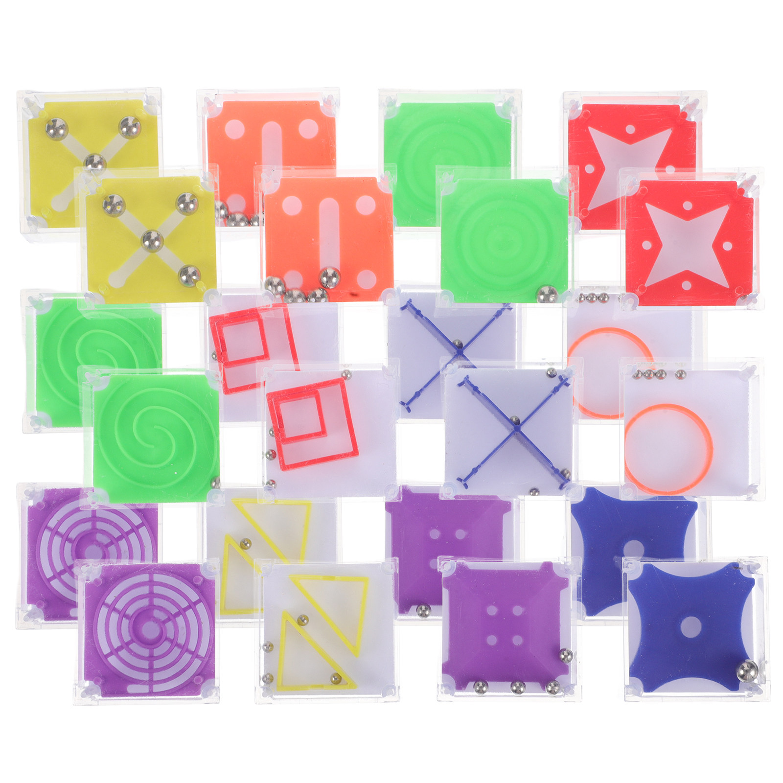 24Pcs Mini Balance Maze Ball H - Party Games Kids And Adults ulasan dan harga