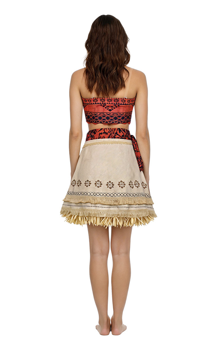 Halloween Dress Moana Inspired - Party Games Moana ulasan dan harga