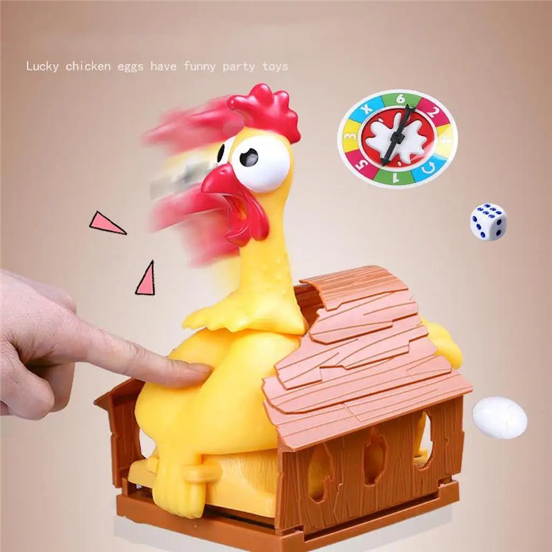 Funny Lucky Chicken Laying Egg - Party Games Egg ulasan dan harga