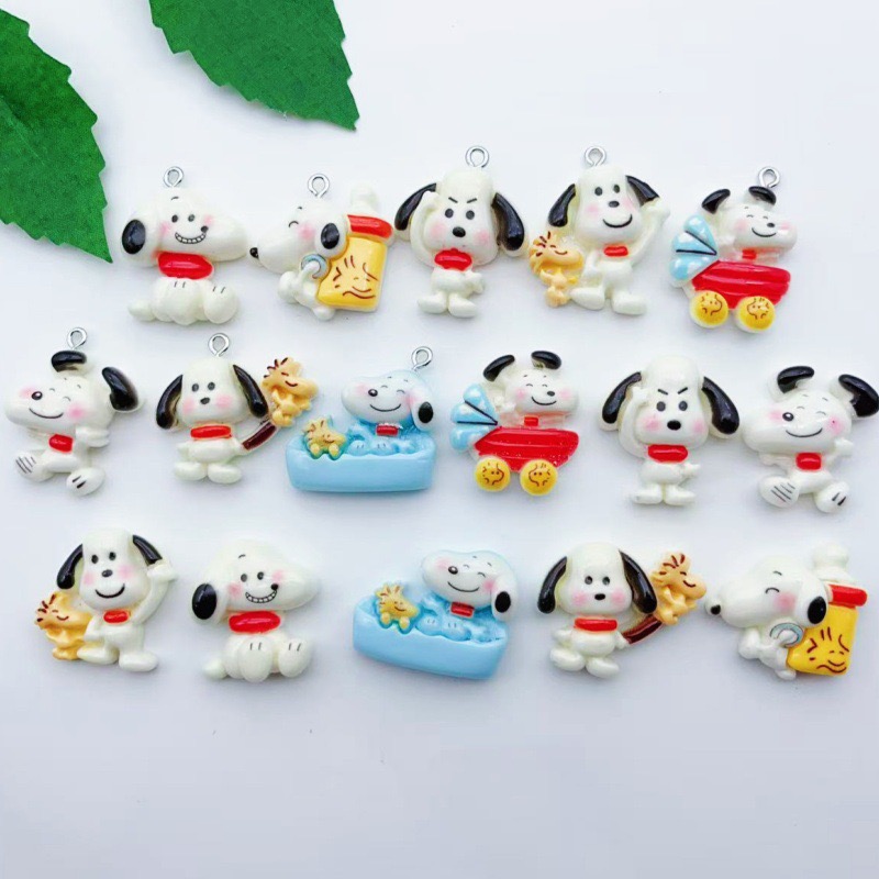 12pcs resin cartoon dog pendan - Party Games Ideas ulasan dan harga