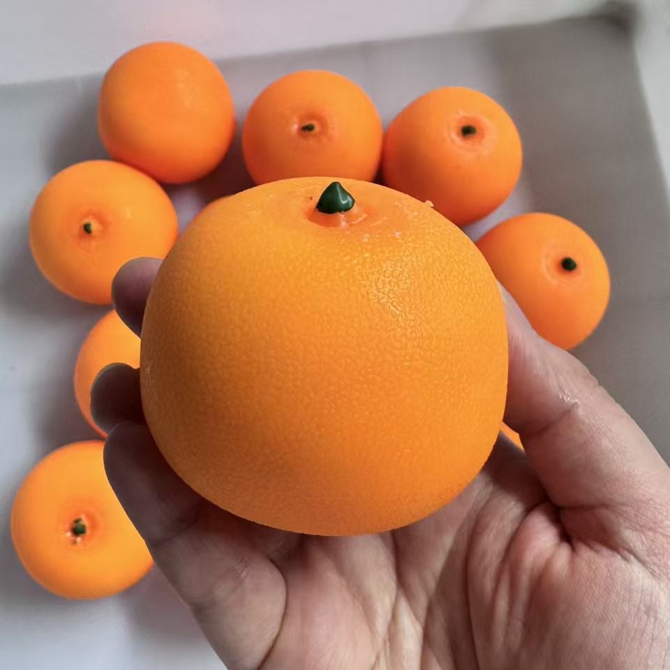 Simulated Orange Stress Ball S - Party Games Ideas ulasan dan harga