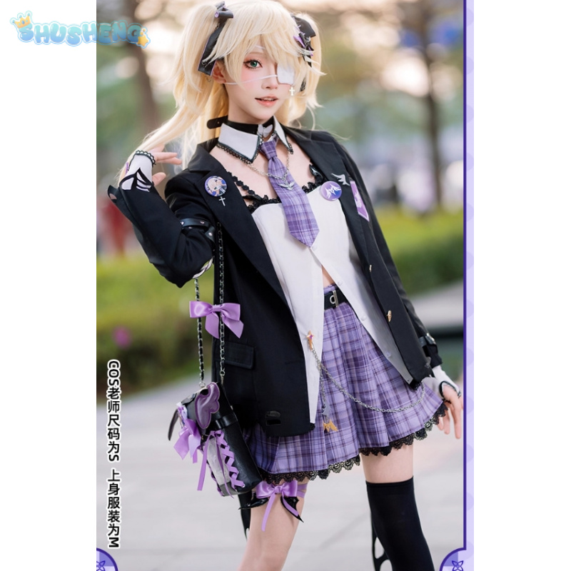 Fischl Cosplay Costume Game Ge - Party Games Shop ulasan dan harga