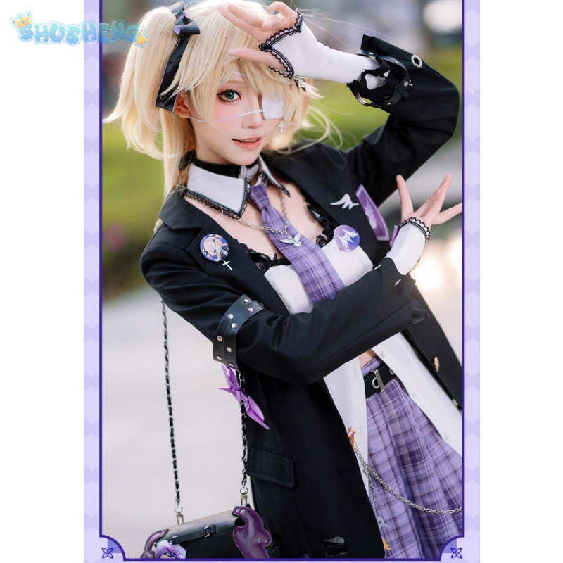Fischl Cosplay Costume Game Ge - Party Games Shop ulasan dan harga