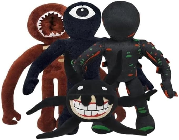 4PC Doors Plush Toys, Monster  - Party Games Adult Birthday ulasan dan harga