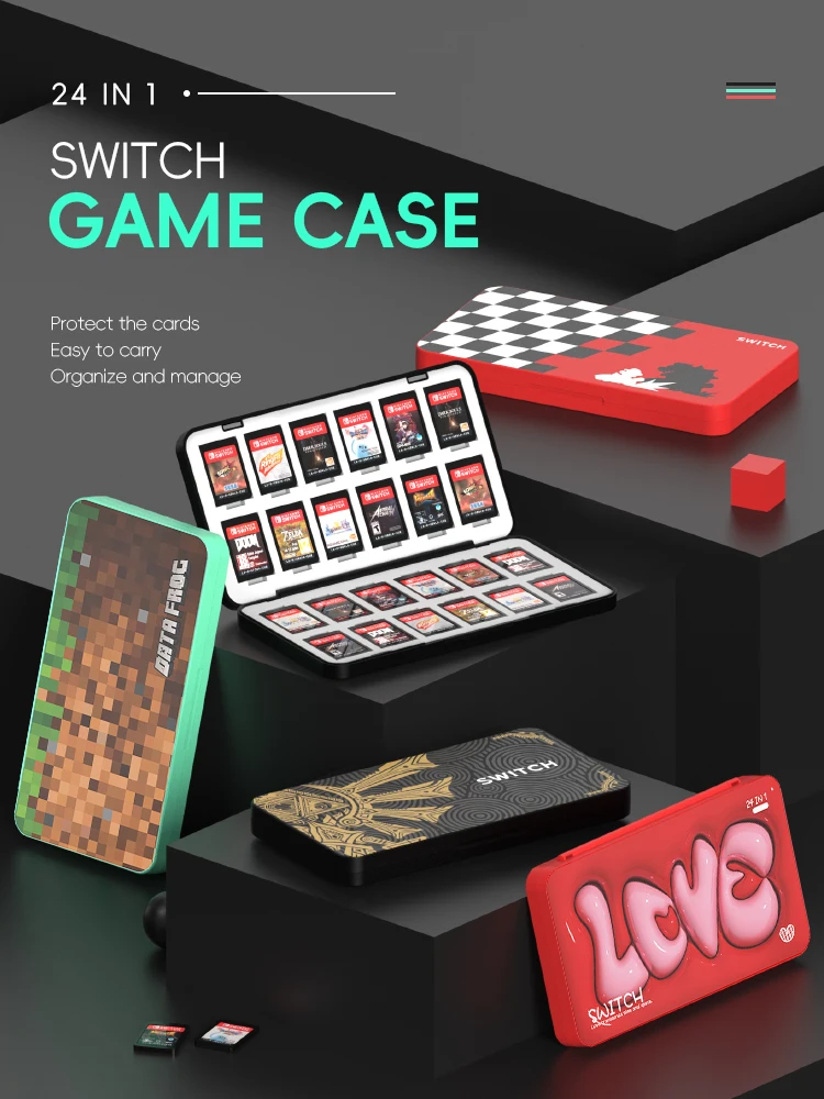 DATA FROG 24-in-1 Game Card Ho - Party Games Nintendo ulasan dan harga