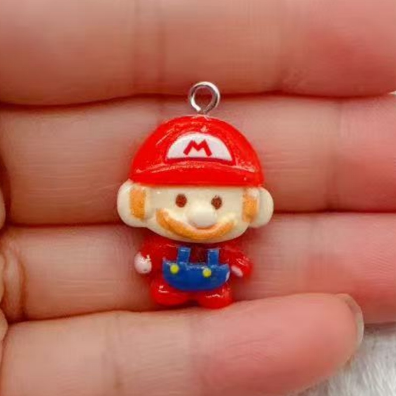 10pcs resin cartoon pendant, D - Party Games Ideas ulasan dan harga