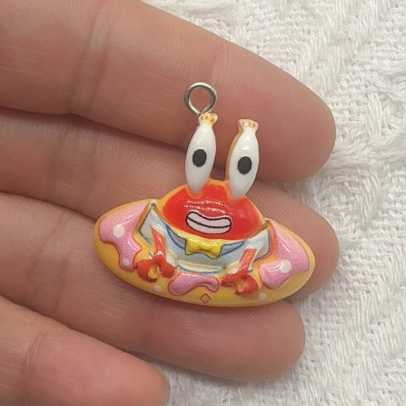10pcs cartoon resin pendant, D - Party Games Ideas ulasan dan harga