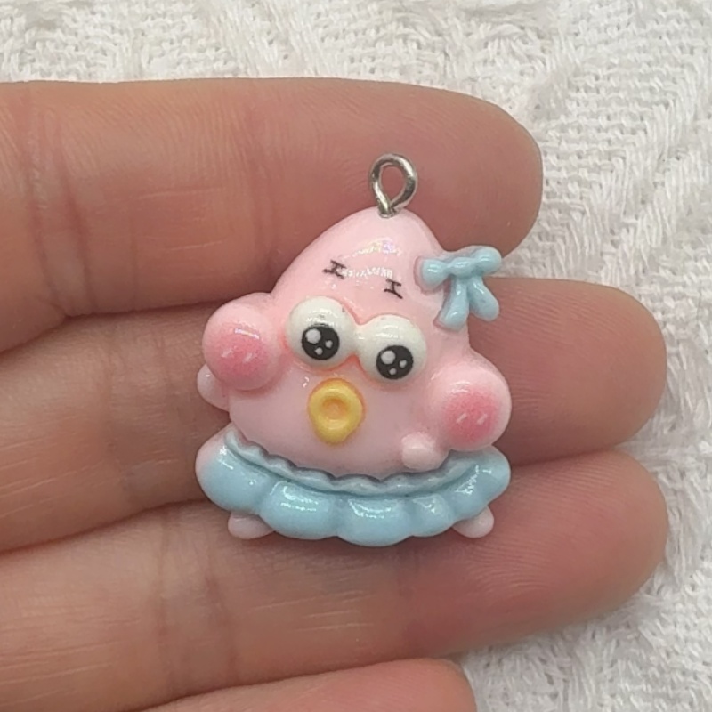 10pcs cartoon resin pendant, D - Party Games Ideas ulasan dan harga