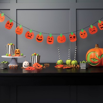 22 Count Pumpkin Garland Party - Party Games Bridal Shower ulasan dan harga