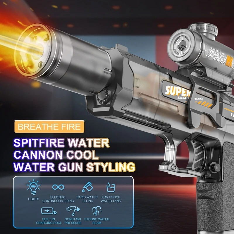 Electric Water Blaster Gun - A - Party Games Kids And Adults ulasan dan harga